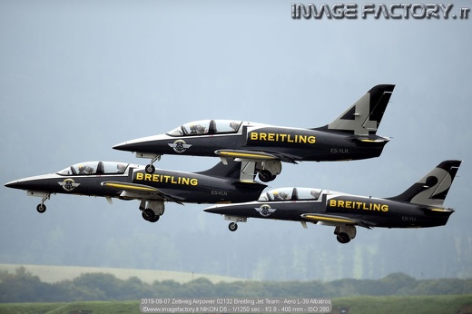 2019-09-07 Zeltweg Airpower 02132 Breitling Jet Team - Aero L-39 Albatros